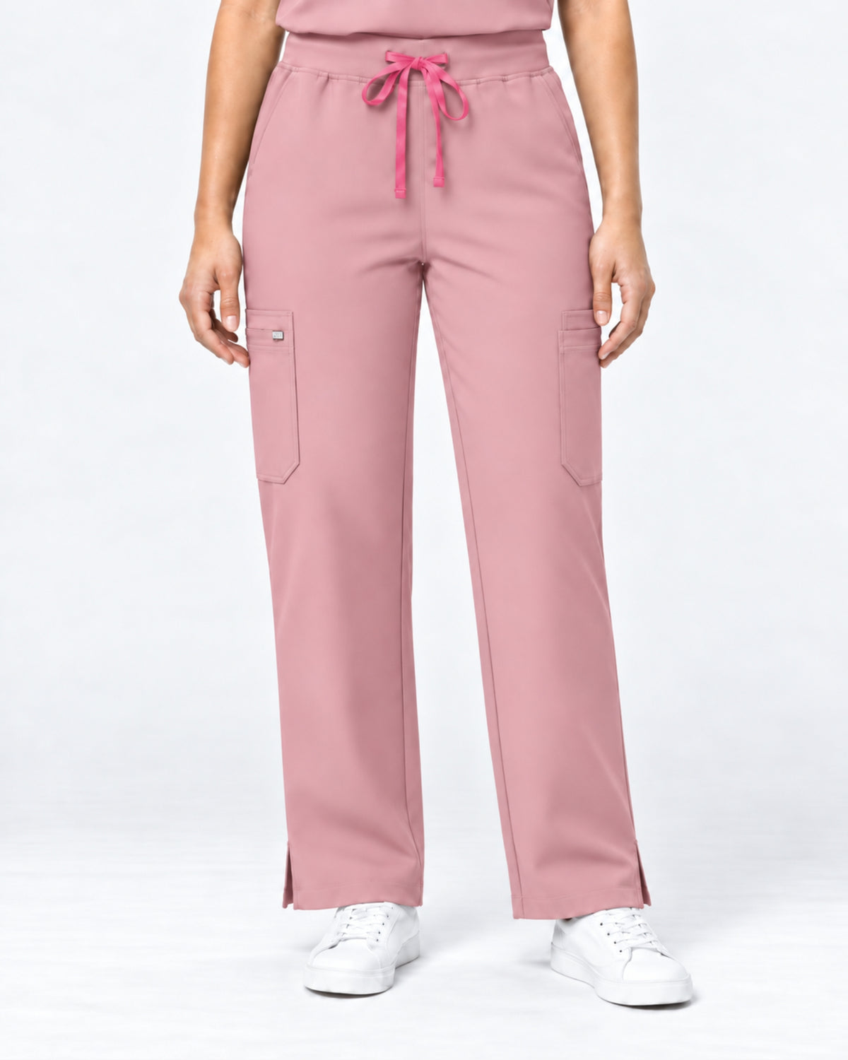 VantaFlex™ Premium High Waisted Wide Leg Scrub Set
