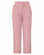 VantaFlex™ Premium High Waisted Wide Leg Scrub Set