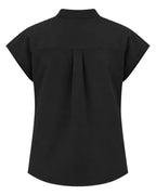 VantaFlex™ Premium Zip Stand-Collar Scrub Top