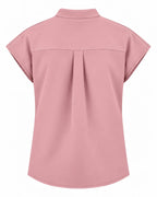VantaFlex™ Premium Zip Stand-Collar Scrub Top