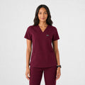 Women's VantaFlex™ Scrub Set Classic V-Neck Top + Straight-Leg Pant - Long Shift Scrubs