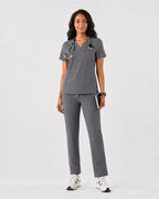 Women's Classic V-Neck Scrub Top | VantaFlex™ Premium Stretch