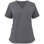Women's Classic V-Neck Scrub Top | VantaFlex™ Premium Stretch