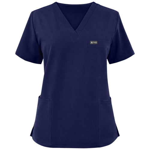 Women's VantaFlex scrub set in navy