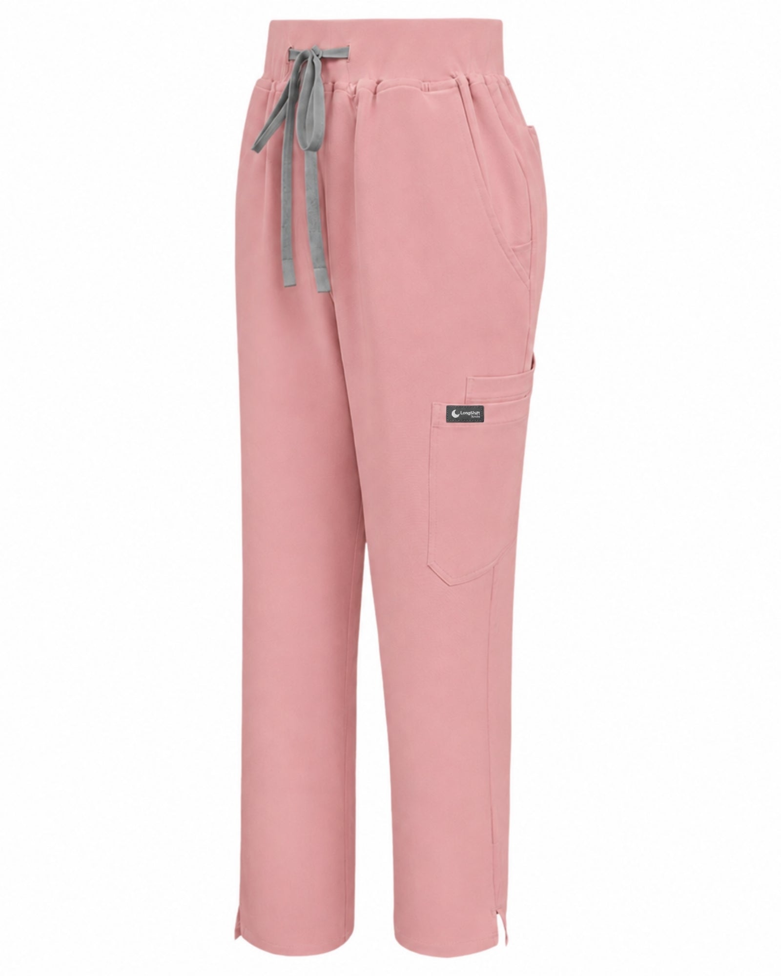 Women's VantaFlex™ Scrub Set Classic V-Neck Top + Straight-Leg Pant - Long Shift Scrubs