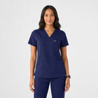Women's Classic V-Neck Scrub Top | VantaFlex™ Premium Stretch