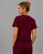 Women's VantaFlex™ Scrub Set Classic V-Neck Top + Jogger Pant - Long Shift Scrubs