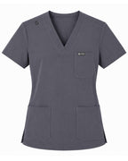 Women's VantaFlex™ Scrub Set Classic V-Neck Top + Jogger Pant - Long Shift Scrubs