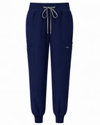 Women's VantaFlex™ Scrub Set Classic V-Neck Top + Jogger Pant - Long Shift Scrubs