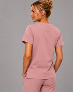 Women's VantaFlex™ Scrub Set Classic V-Neck Top + Jogger Pant - Long Shift Scrubs