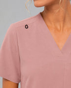 Women's VantaFlex™ Scrub Set Classic V-Neck Top + Jogger Pant - Long Shift Scrubs