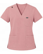 Women's VantaFlex™ Scrub Set Classic V-Neck Top + Jogger Pant - Long Shift Scrubs