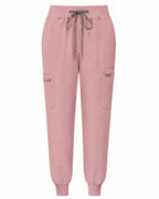 Women's VantaFlex™ Scrub Set Classic V-Neck Top + Jogger Pant - Long Shift Scrubs
