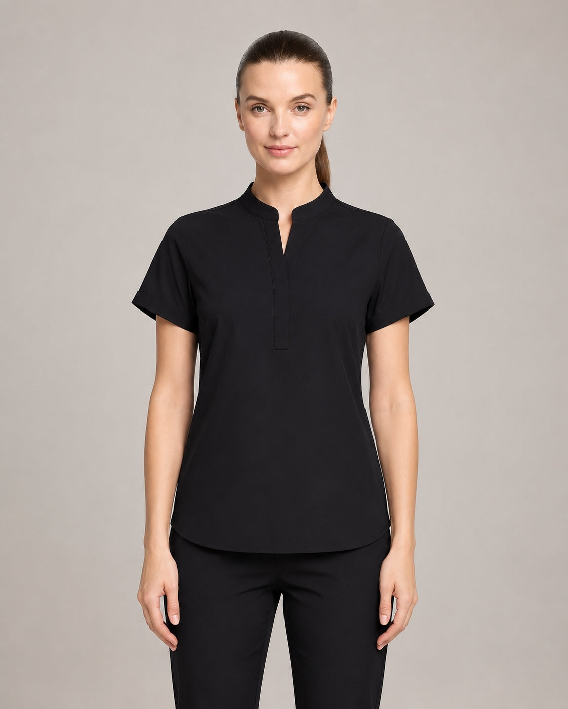 Women's Stretch Jogger Scrubs Set – Multi-Pocket Top & Pants, 9 Colors