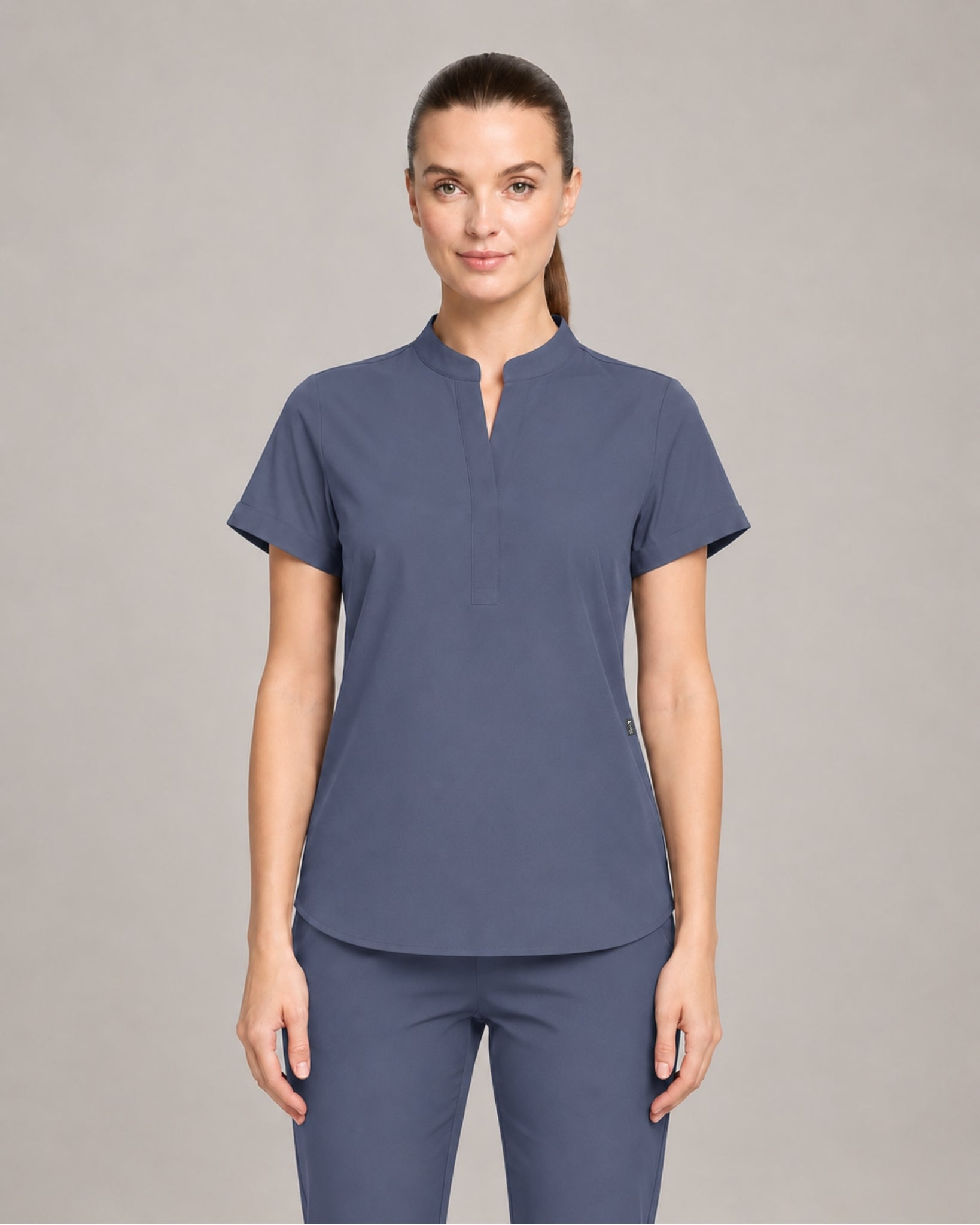 Women's Stretch Jogger Scrubs Set – Multi-Pocket Top & Pants, 9 Colors