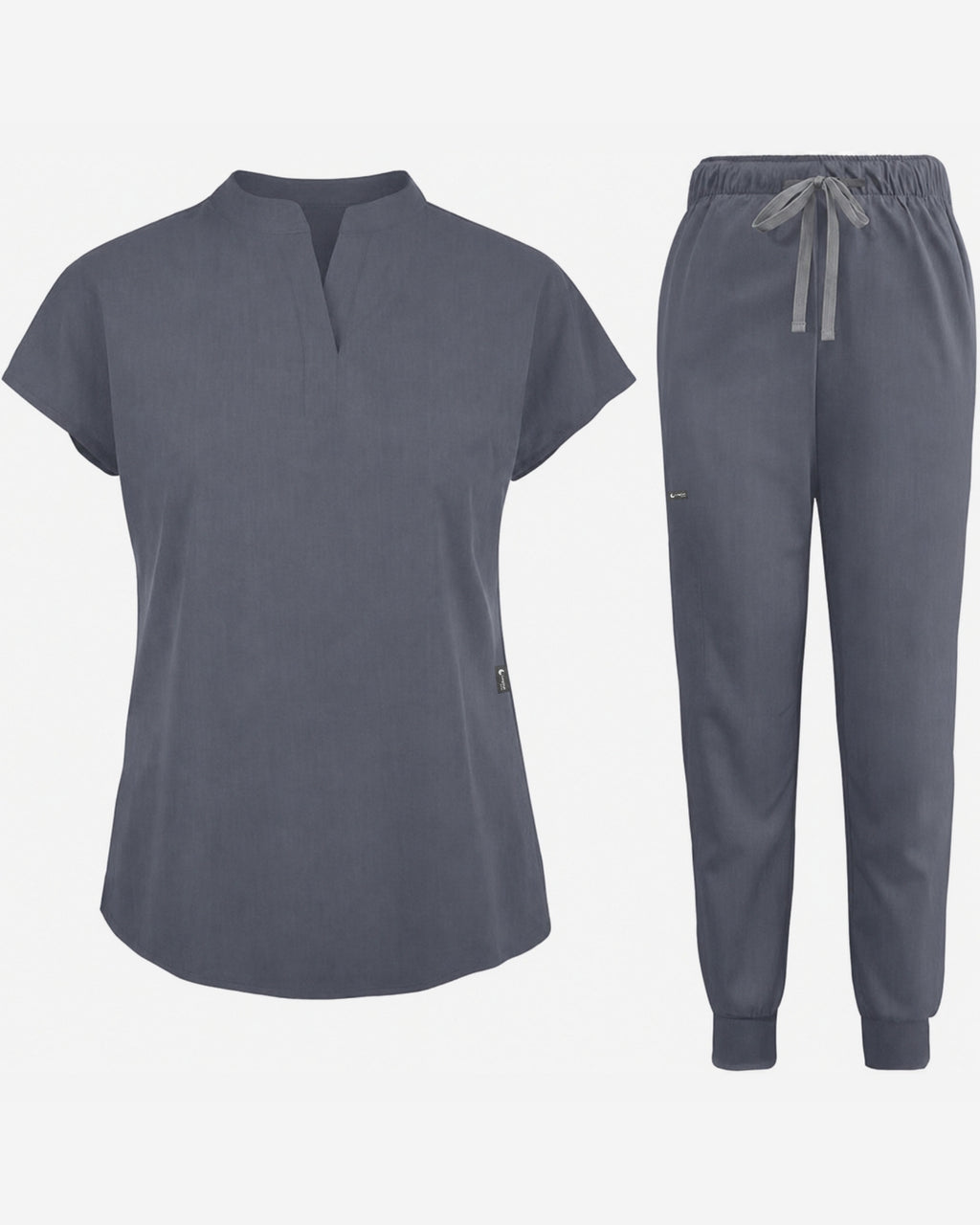 Women's Stretch Jogger Scrubs Set – Multi-Pocket Top & Pants, 9 Colors