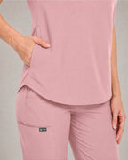 Women's Stretch Jogger Scrubs Set – Multi-Pocket Top & Pants, 9 Colors